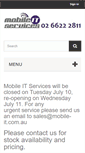 Mobile Screenshot of mobile-it.com.au